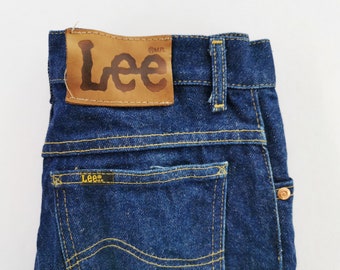 Pantalones vaqueros Lee Jeans Vintage de los 90, de mezclilla Lee, hechos en EE. UU. Talla 29/30x34