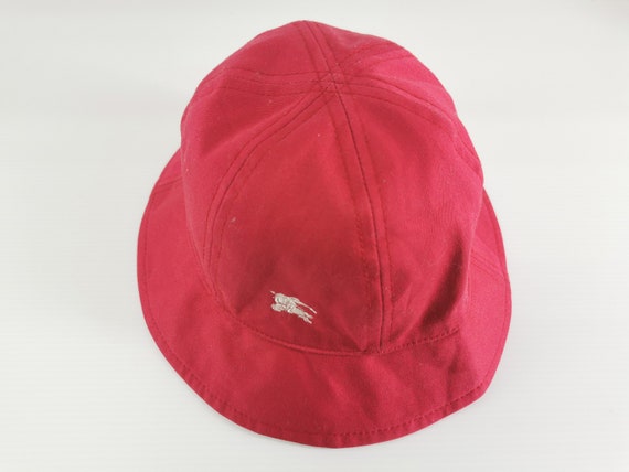 Burberry Hat Vintage Burberry Reversible Head Wear Bucket Hat Cap Kids Etsy Finland