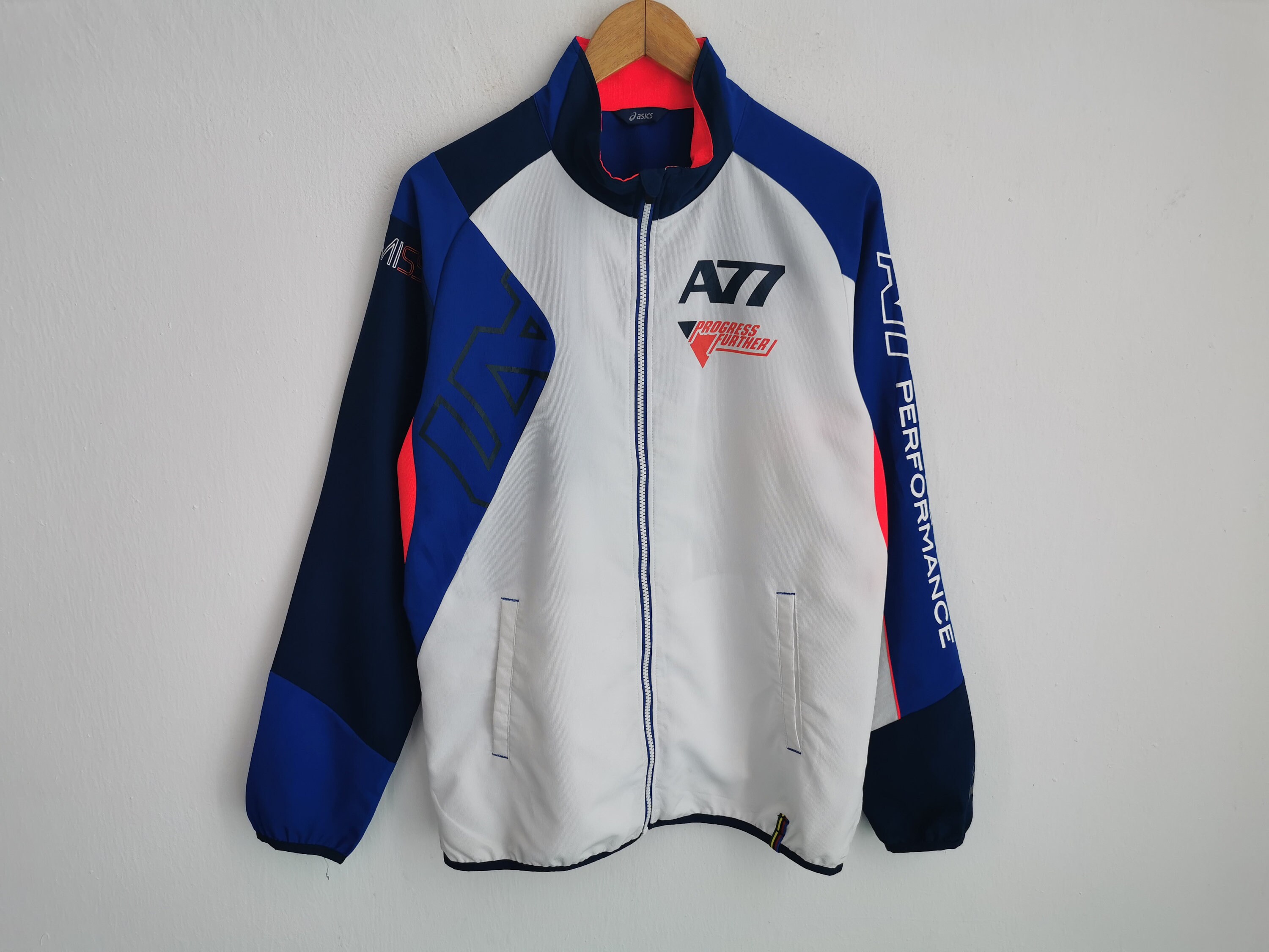 Asics Jacket Asics A77 Track Jacket Size L - Etsy