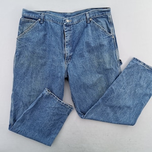 Wrangler Jeans Distressed Vintage Size 40 Wrangler Carpenter Denim Pants Size 40/41x32