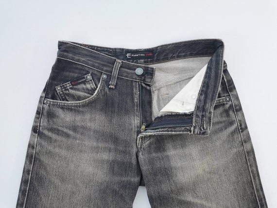 Edwin E Function Jeans Distressed Vintage Size 28… - image 6