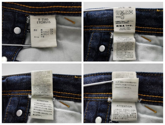 RNA Inc Jeans Distressed Size M RNA Inc Baggy Denim Jeans Pants