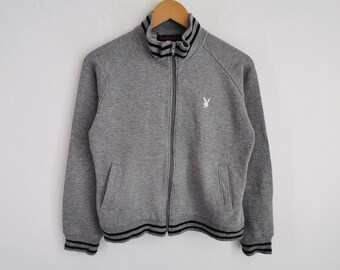 Playboy Jacket Vintage 90s Playboy Track Jacket Size XL - Etsy