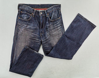 Levis Jeans Vintage 90's Levis Lot 510 Red Tab Hickory Jeans Pants Made In Japan Size 31/32x30.5