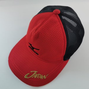 Mizuno Cap Vintage Mizuno Big Logo Japan Trucker Hat Cap