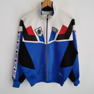 Sampdoria Jacket Asics Jacket Vintage 90s U.C. Sampdoria Sampdoria Jacket Asics Jacket Vintage 90s U.C. Sampdoria