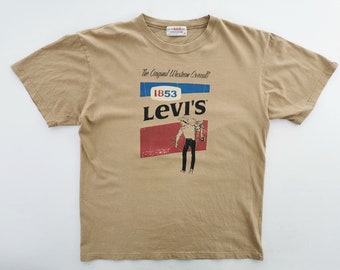 Levis Shirt Vintage Levis Red Tab T Shirt Size XL