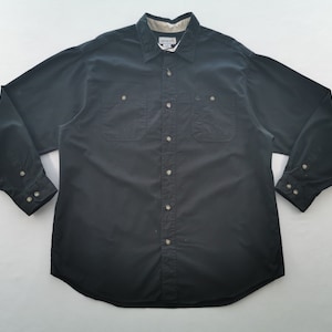 Carhartt Shirt Vintage Carhartt Work Wear Button Shirt Size 2XL
