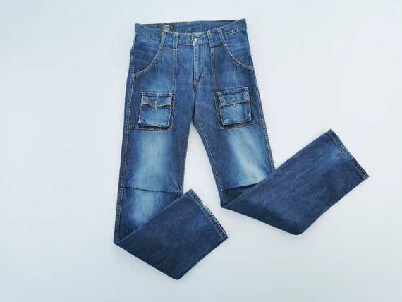 CABANE de ZUCCA ダークブルーデニム CABANE de ZUCCa 「ズッカ(ZUCCa)×リー(Lee)のコラボレーション