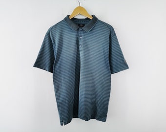 Nike Golf Shirt Nike Golf Gestreiftes Poloshirt Größe XL