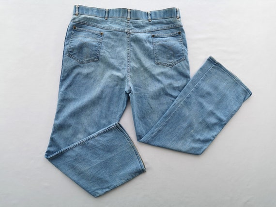 Farah Jeans Distressed Vintage Farah Made In USA … - image 1