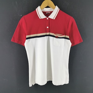 Wimbledon Shirt Vintage 90&#39;S Wimbledon Polo Striped Shirt Size M