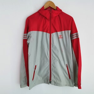 Adidas Jacket Vintage Adidas Color Block Windbreaker Jacket Size L