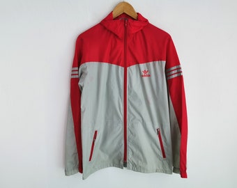 Adidas Jacket Vintage Adidas Color Block Windbreaker Jacket Size L