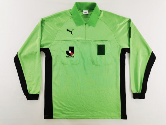 Maglia Puma J League Maglia vintage da arbitro Puma Made in Japan Taglia L Etsy Italia