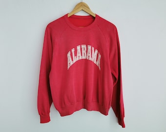 Alabama Sweatshirt Vintage Alabama Pullover Sweatshirt Size M