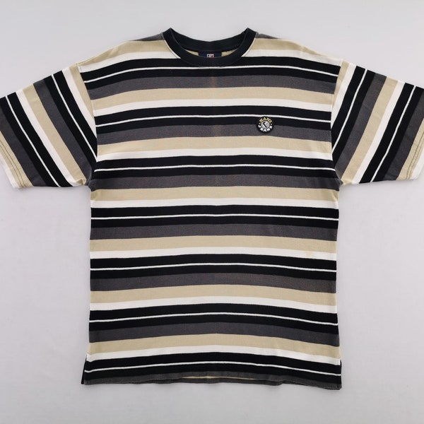 Karl Kani Shirt Vintage Karl Kani Striped T Shirt Size L