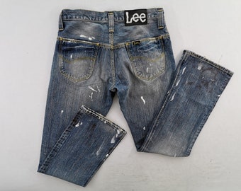 Lee Jeans Vintage Lee Denim Jeans Pants Made In Japan Size 32/33x32