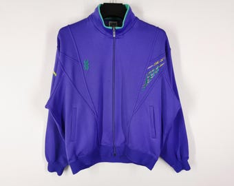 【新品】Vintage ミズノ　SUPERSTAR 上下セット 90s XL Mizuno Jacket Vintage 90s Mizuno Superstar Colorblock Windbreaker
