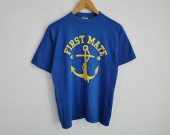 First Mate Shirt First Mate Made In USA T Shirt Size M