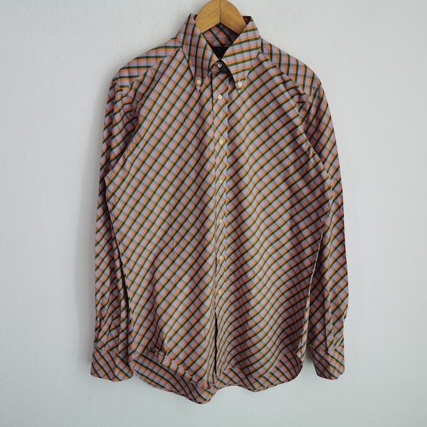 ETRO Shirt Vintage ETRO Milano Button Shirt Made In Italy Size M