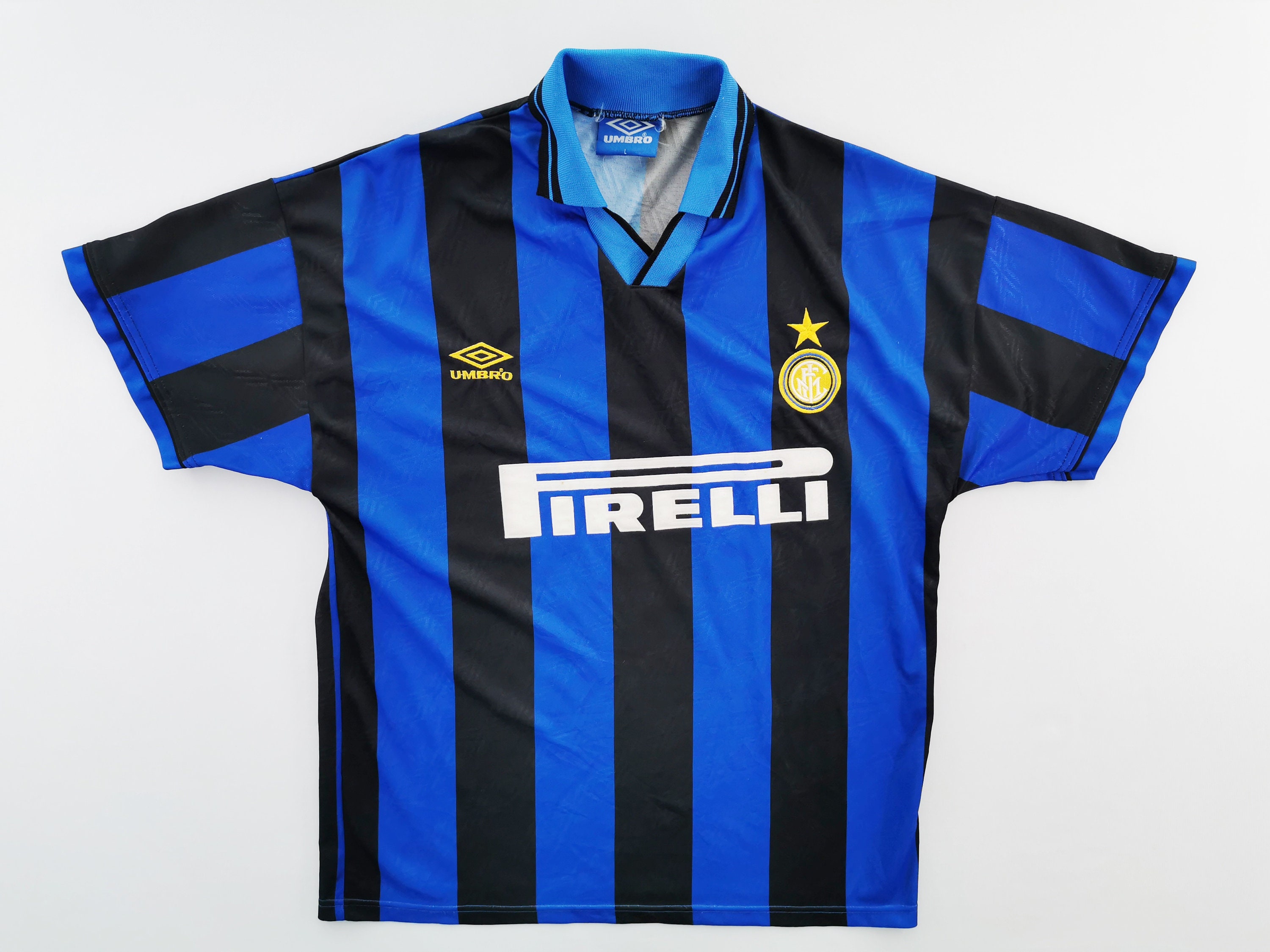 Inter Milan Shirt Vintage Inter Milan by Umbro Home Jersey - Etsy