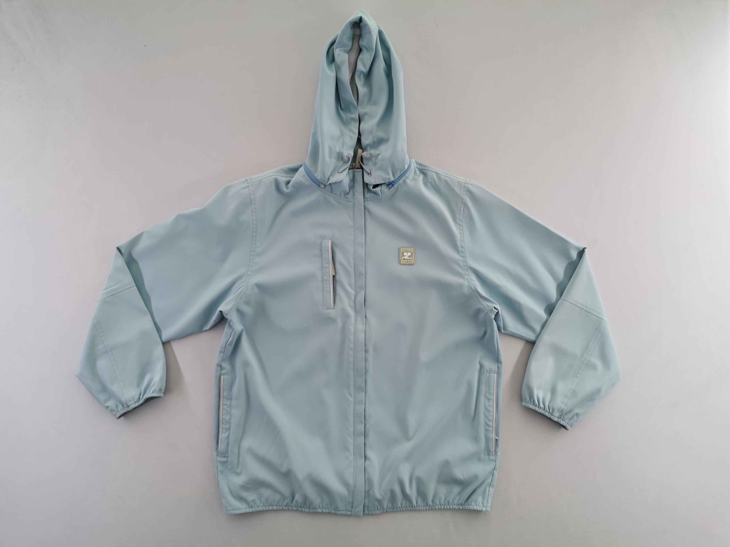 Courrèges, Courrèges Jacket Vintage Courrèges Windbreaker Jacket Size L