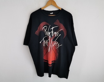 Vintage 90s Pink Floyd the Wall Tour T-shirt / Band Tee / Rock