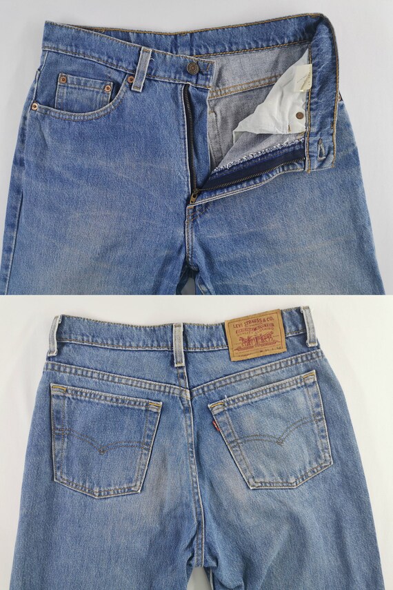 Levis 520-0217 Jeans Distressed Vintage Size 30 L… - image 6