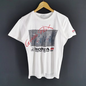 Formula 1 Honda Shirt Vintage 90's Formula 1 Racing Team T Shirt Size S