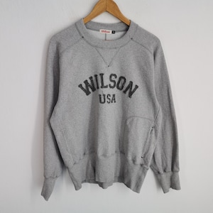 Wilson Sweatshirt Vintage Wilson USA Pullover Sweatshirt Size M