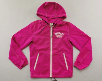 Ocean Pacific Jacket Ocean Pacific OP Sunwear Hoodie Windbreaker Jacket Size M