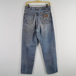 Spodnie jeansowe Wrangler Jeans w stylu vintage, zniszczone, rozmiar 29/30x31 zdjęcie 5