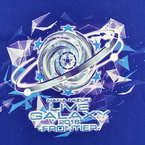 Nana Mizuki Shirt Nana Mizuki Japanese Voice Actress Live Galaxy T Shirt Size L