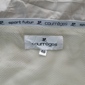 Courreges Jacket Courreges Hoodie Windbreaker Jacket Size L image 6