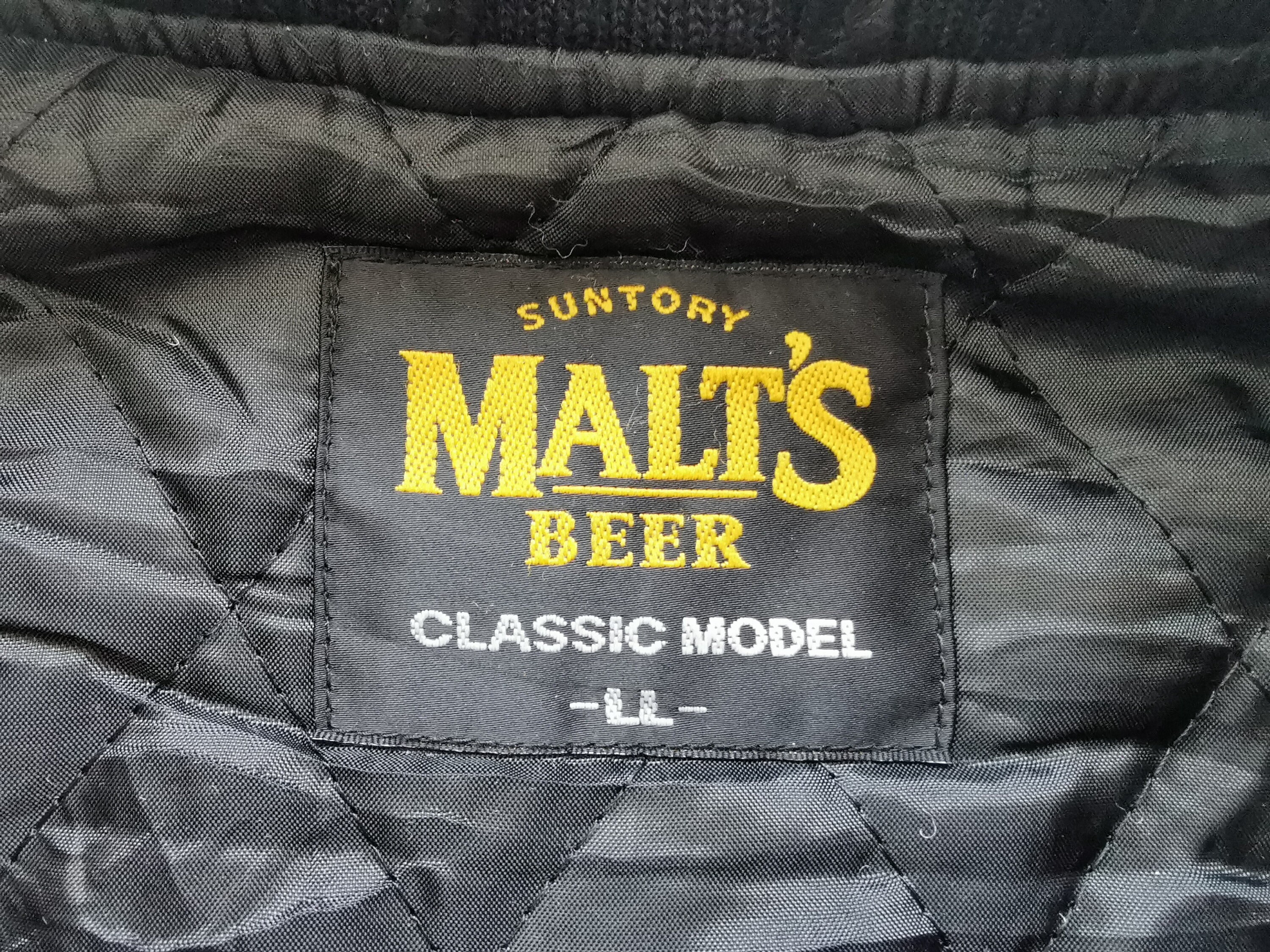Malt's Beer Jacket Vintage Suntory Malt's Beer Classic Etsy