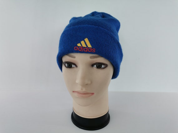 Immuniteit Zilver Elk jaar Buy Adidas Hat Vintage Adidas Equipment Ski Beanie Hat Snow Cap Online in  India - Etsy