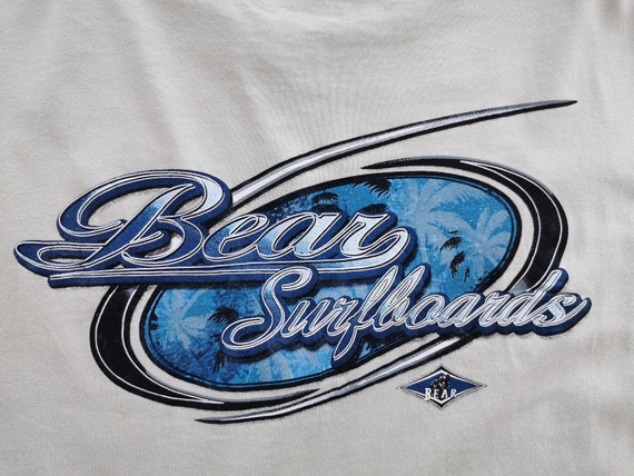 Bear Surfboards Shirt Vintage 90s Bear Surfboards Mad Gem