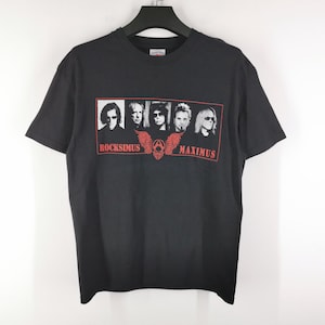 エアロスミス シャツ ヴィンテージ エアロスミス アメリカン ハードロック バンド アメリカ製 Tシャツ サイズ L