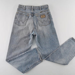 Wrangler Jeans Distressed Vintage Wrangler Denim Jeans Pants Size 29/30x31