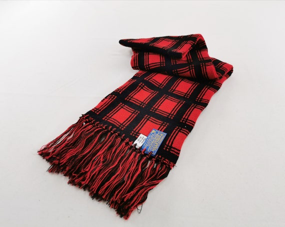 Pendleton Scarf Vintage Pendleton Made In USA Woo… - image 1