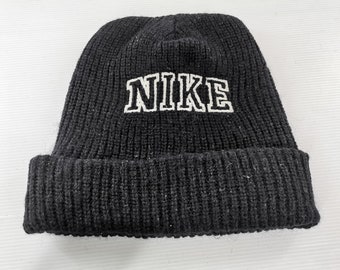 Nike Hat Vintage Nike Spellout Ski Beanie Hat Snow Cap