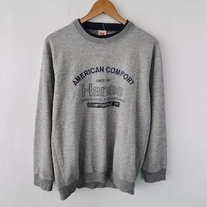 Hanes Sweatshirt Hanes Big Logo Pullover Sweatshirt Size M