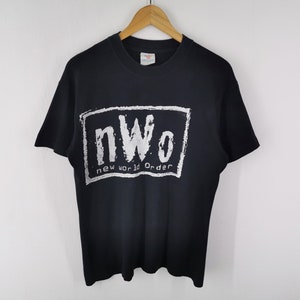 New World Order Shirt Vintage 90&#39;s New World Order T Shirt Size M