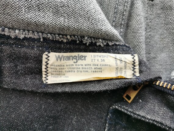 Wrangler Jeans Distressed Vintage Size 28 Wrangle… - image 8