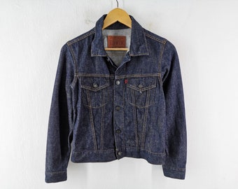 Edwin Jacket Distressed vintage Edwin spijkerbroekje gemaakt in Japan Maat S