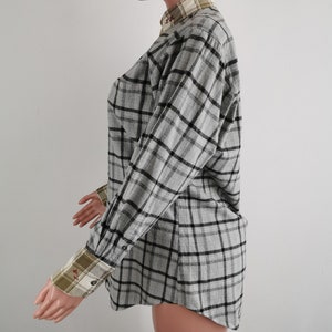Courreges Shirt Courreges Checkered Flannel Button Shirt Womens Size M image 3