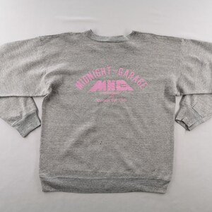 Midnight Garage MNG Sweatshirt Vintage Midnight Garage MNG By Tultex Pullover Sweatshirt Size L