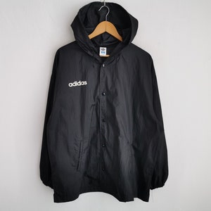 Adidas Jacket Vintage 90s Adidas Windbreaker Jacket Made In Japan Size L
