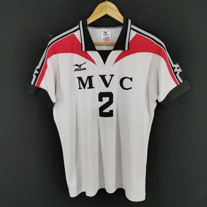 Mizuno Jersey Vintage Mizuno MVC Made In Japan Jersey Shirt Size M